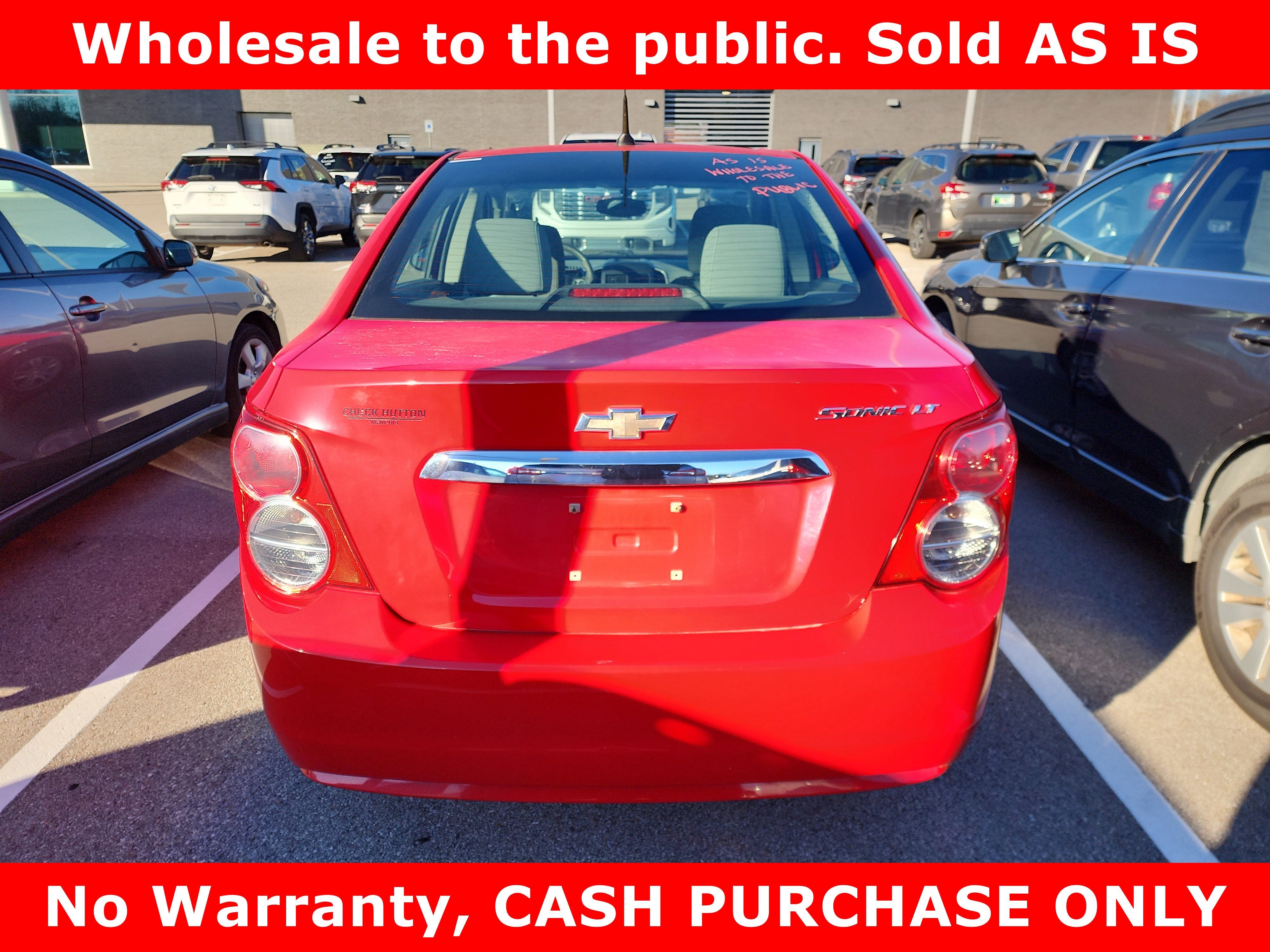 2014 Chevrolet Sonic LT