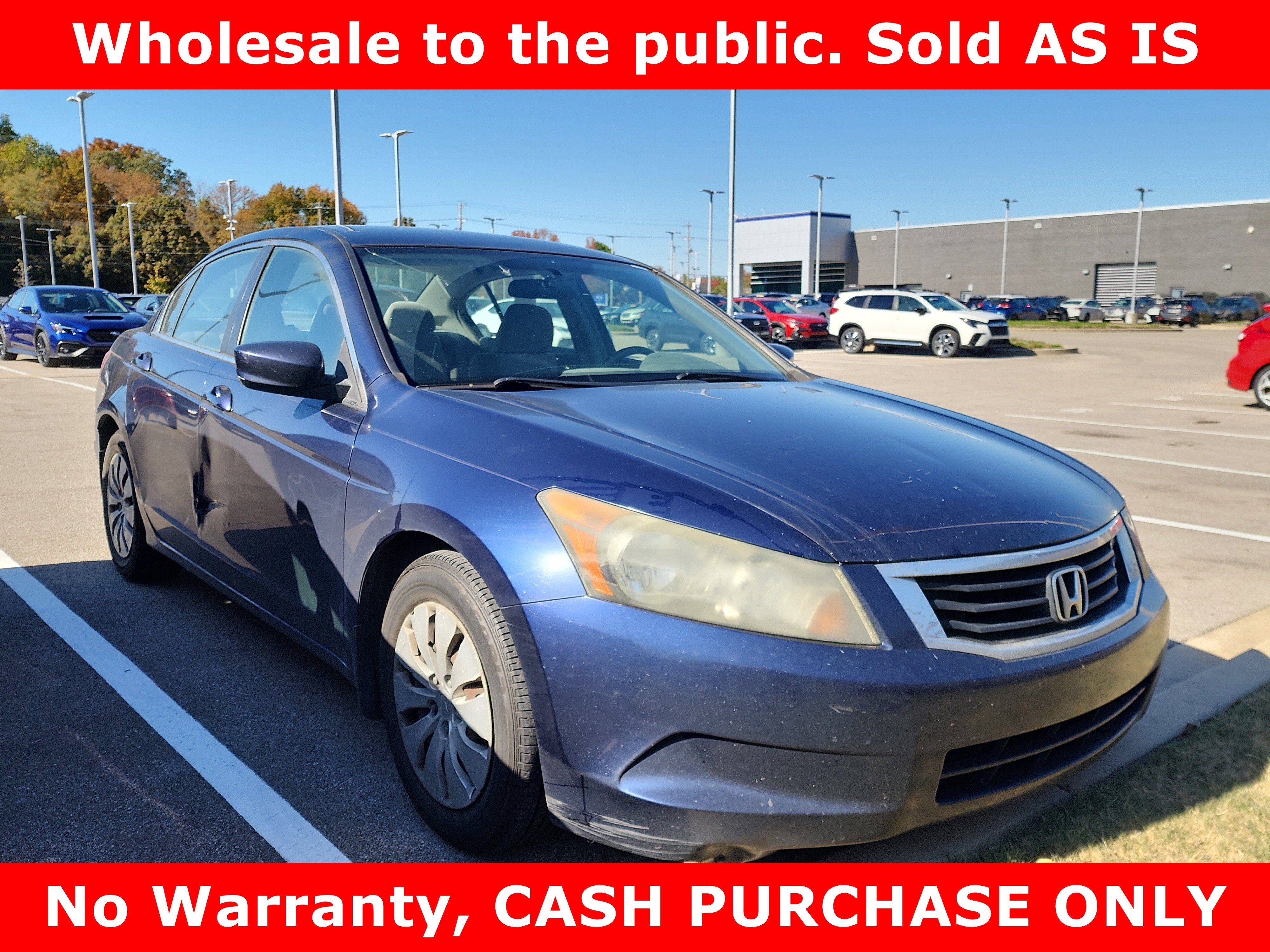 Used 2009 Honda Accord LX with VIN 1HGCP26309A010719 for sale in Memphis, TN