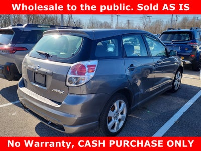 2006 Toyota Matrix STD