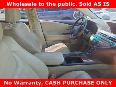 2010 Lexus RX 350 FWD 4dr