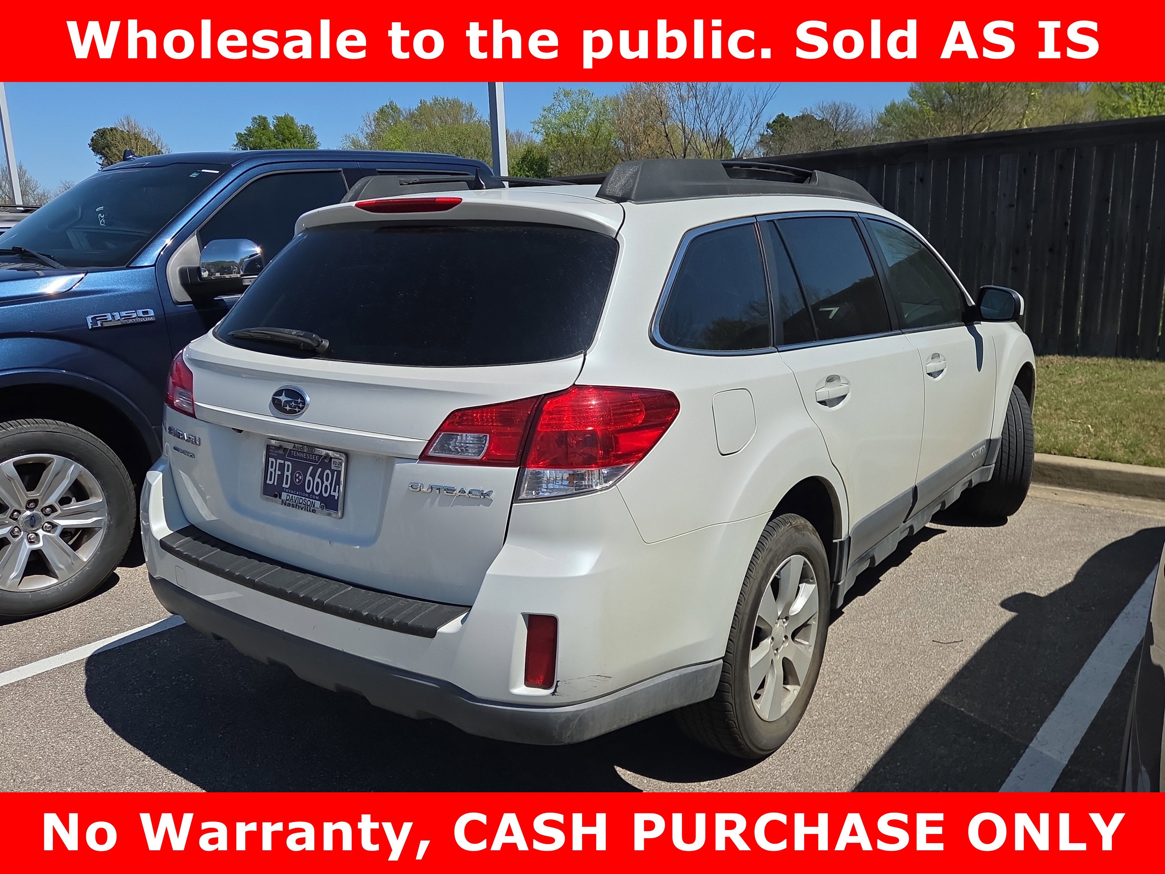 2011 Subaru Outback 2.5i Limited Pwr Moon