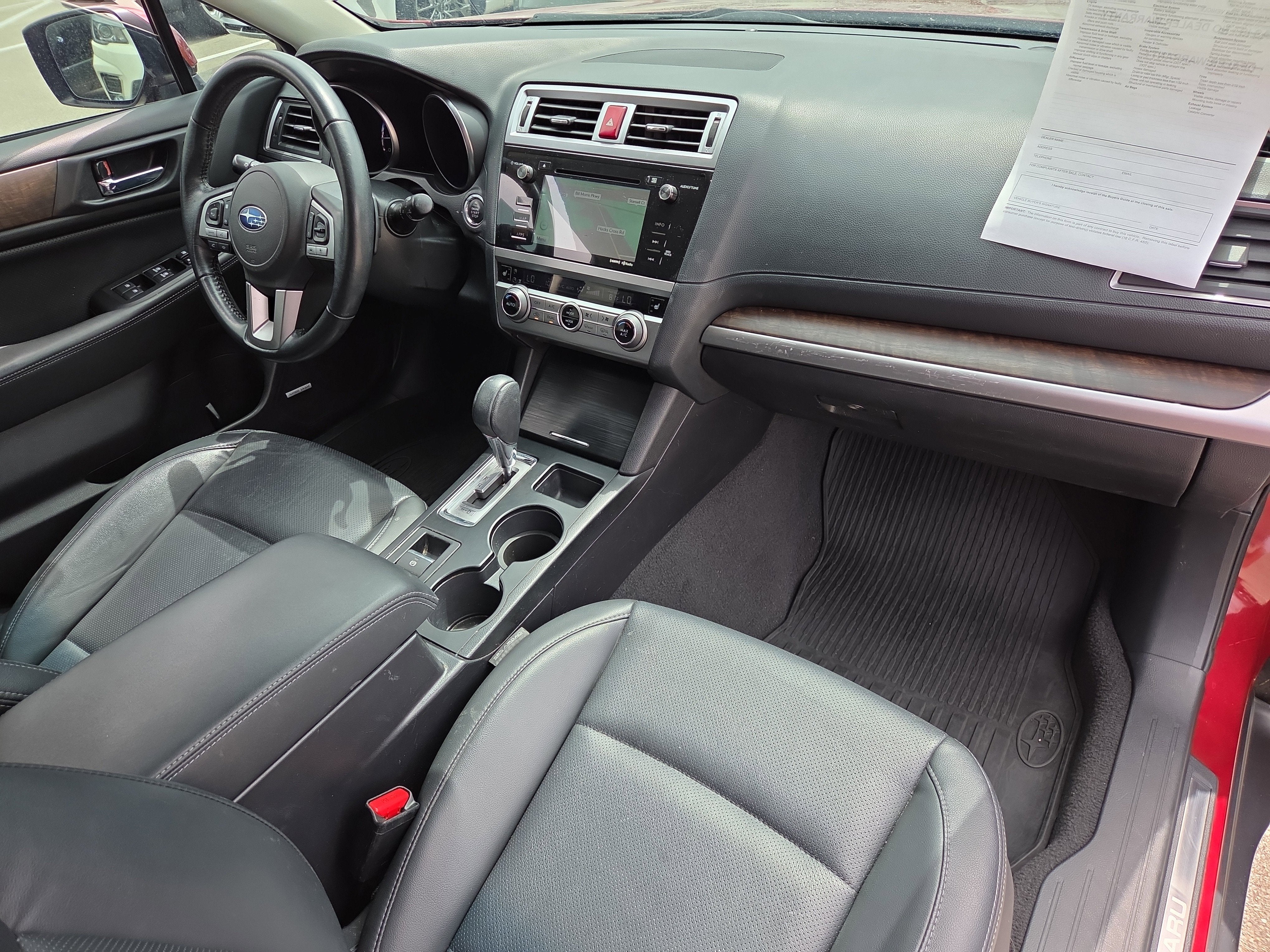 2016 Subaru Outback 2.5i Limited