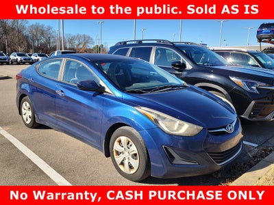 2016 Hyundai Elantra SE