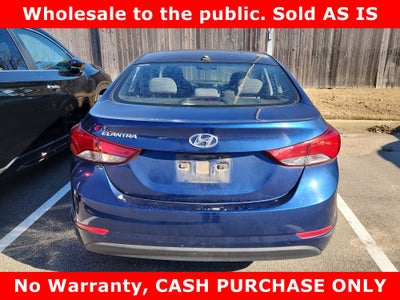 2016 Hyundai Elantra SE