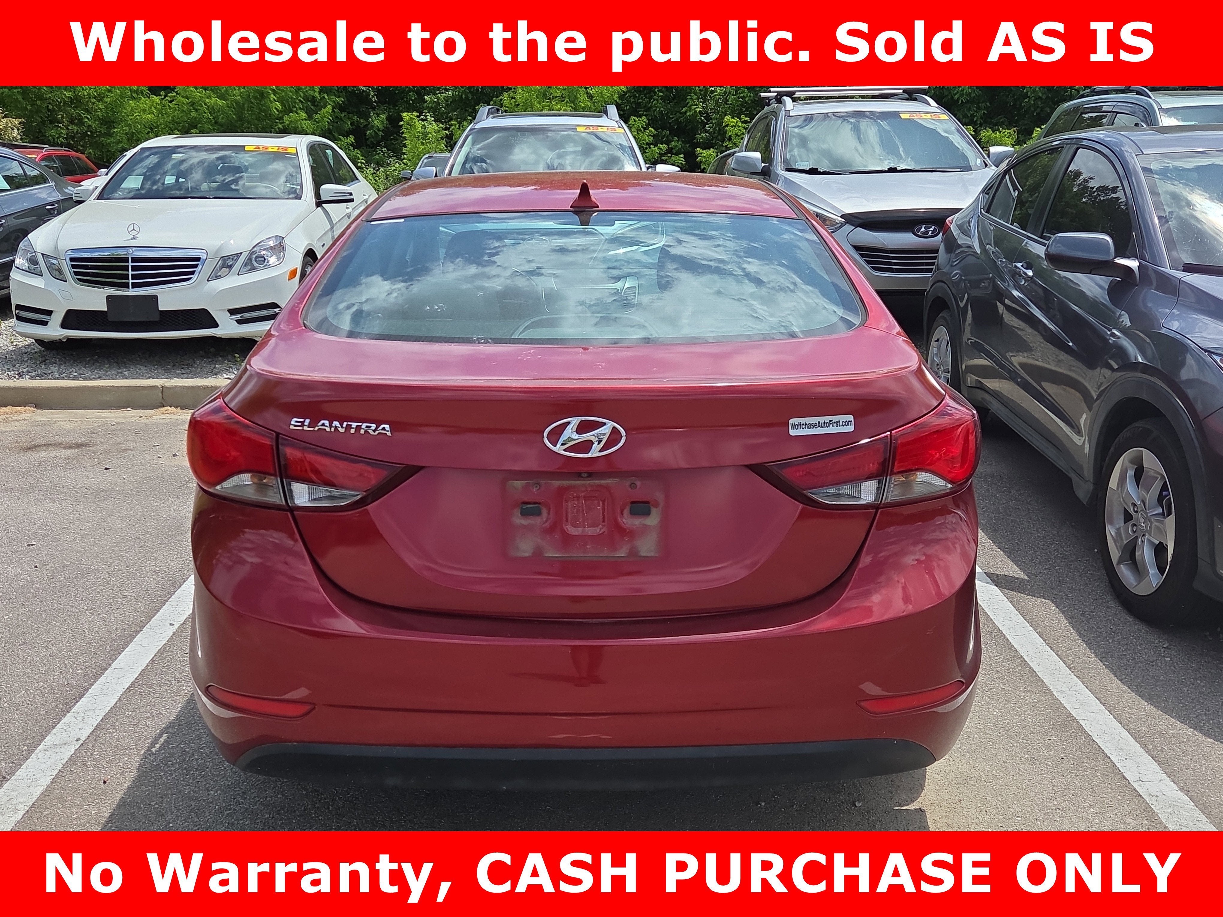 2015 Hyundai Elantra SE