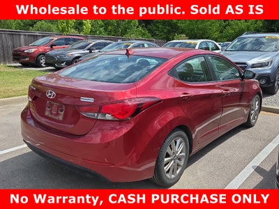 2015 Hyundai Elantra SE