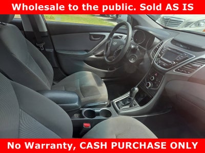 2015 Hyundai Elantra SE