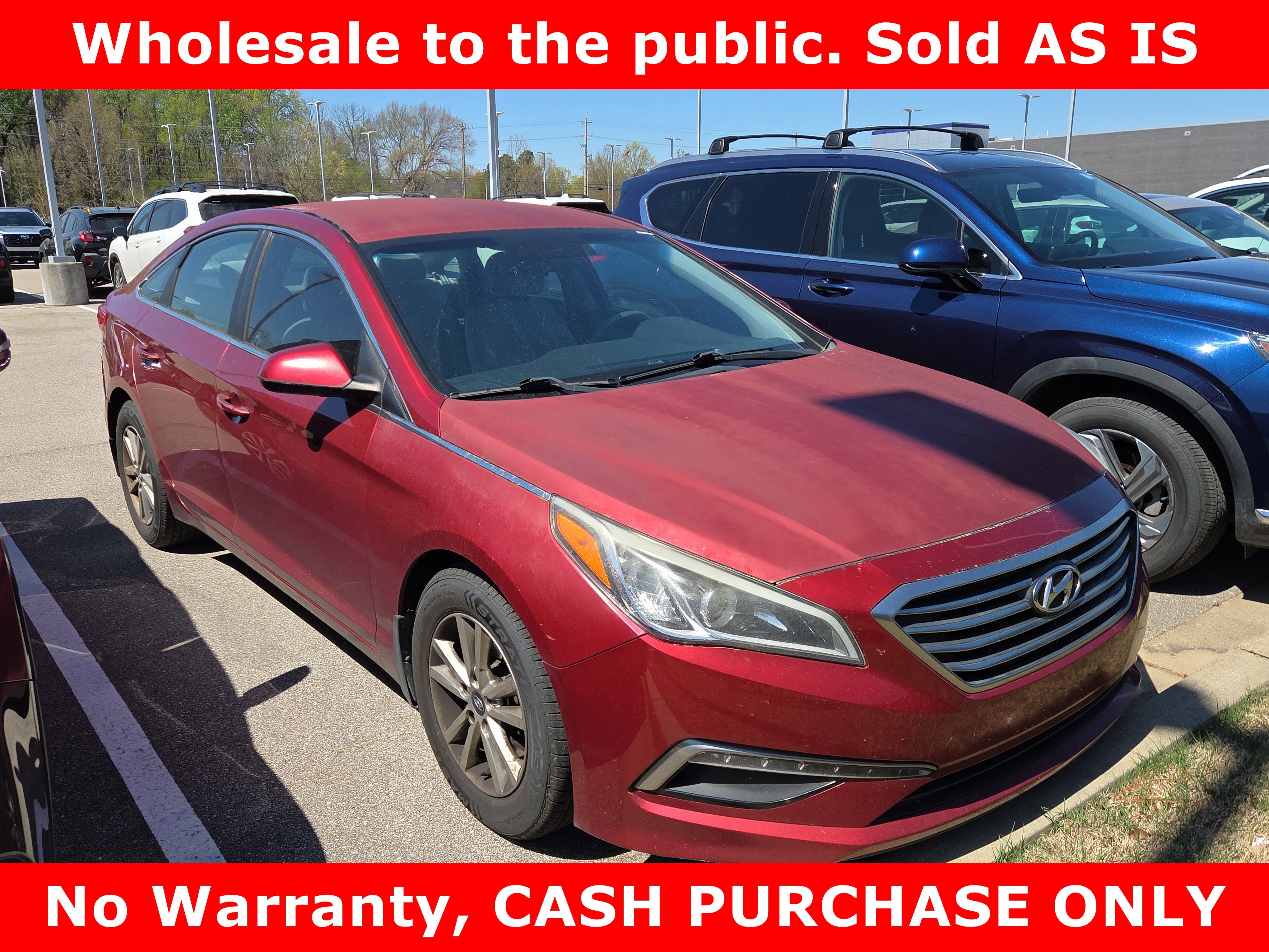 Used 2015 Hyundai Sonata SE with VIN 5NPE24AF1FH144727 for sale in Memphis, TN