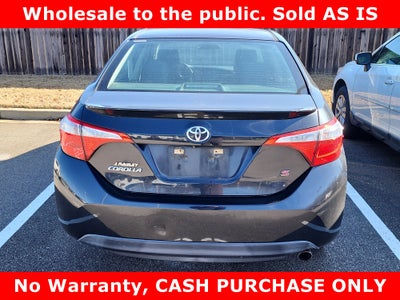 2014 Toyota Corolla S