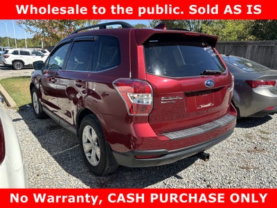 2016 Subaru Forester 2.5i Limited