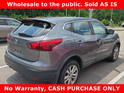 2017 Nissan Rogue Sport S