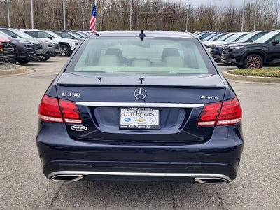 2016 Mercedes-Benz E 350 E 350 Sport