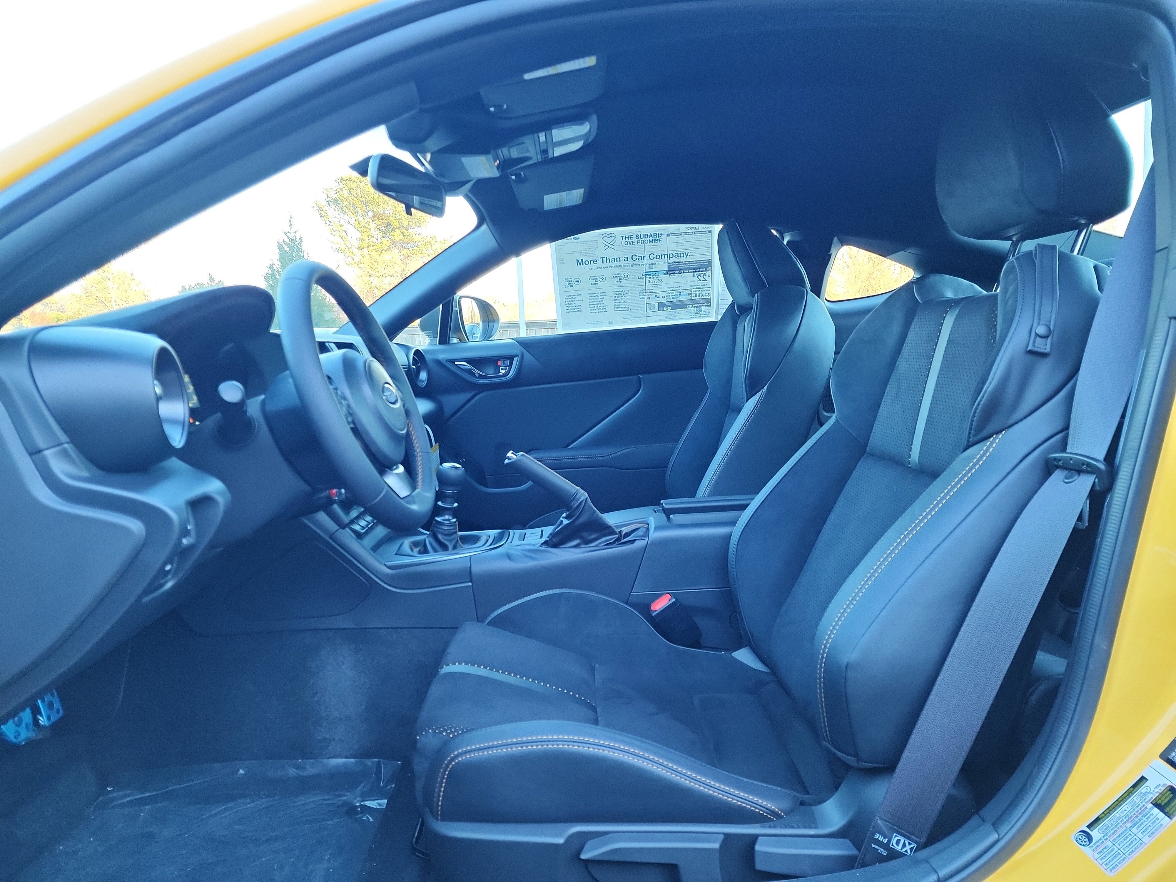 2026 Subaru BRZ Series. Yellow