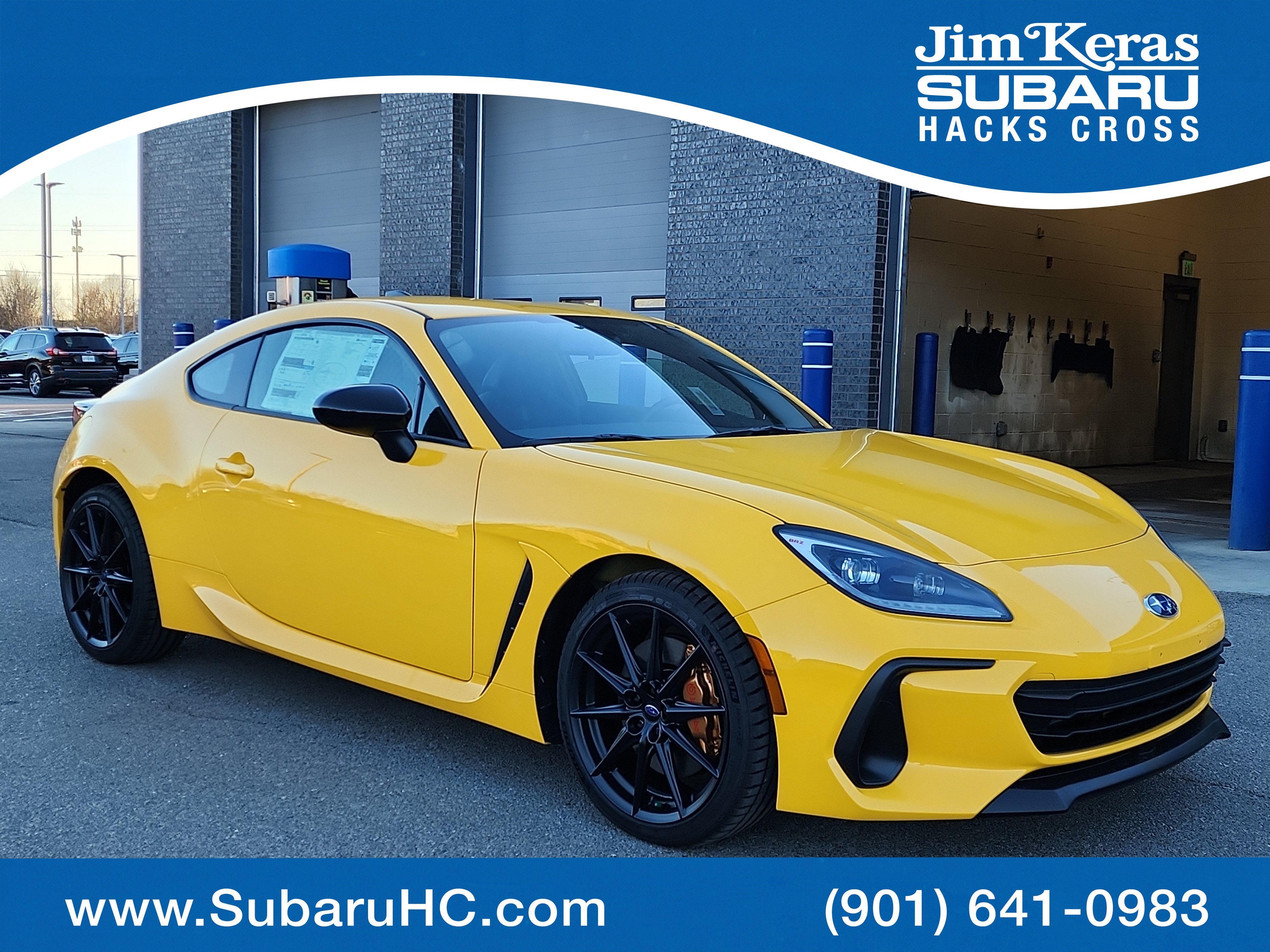2026 Subaru BRZ Series. Yellow