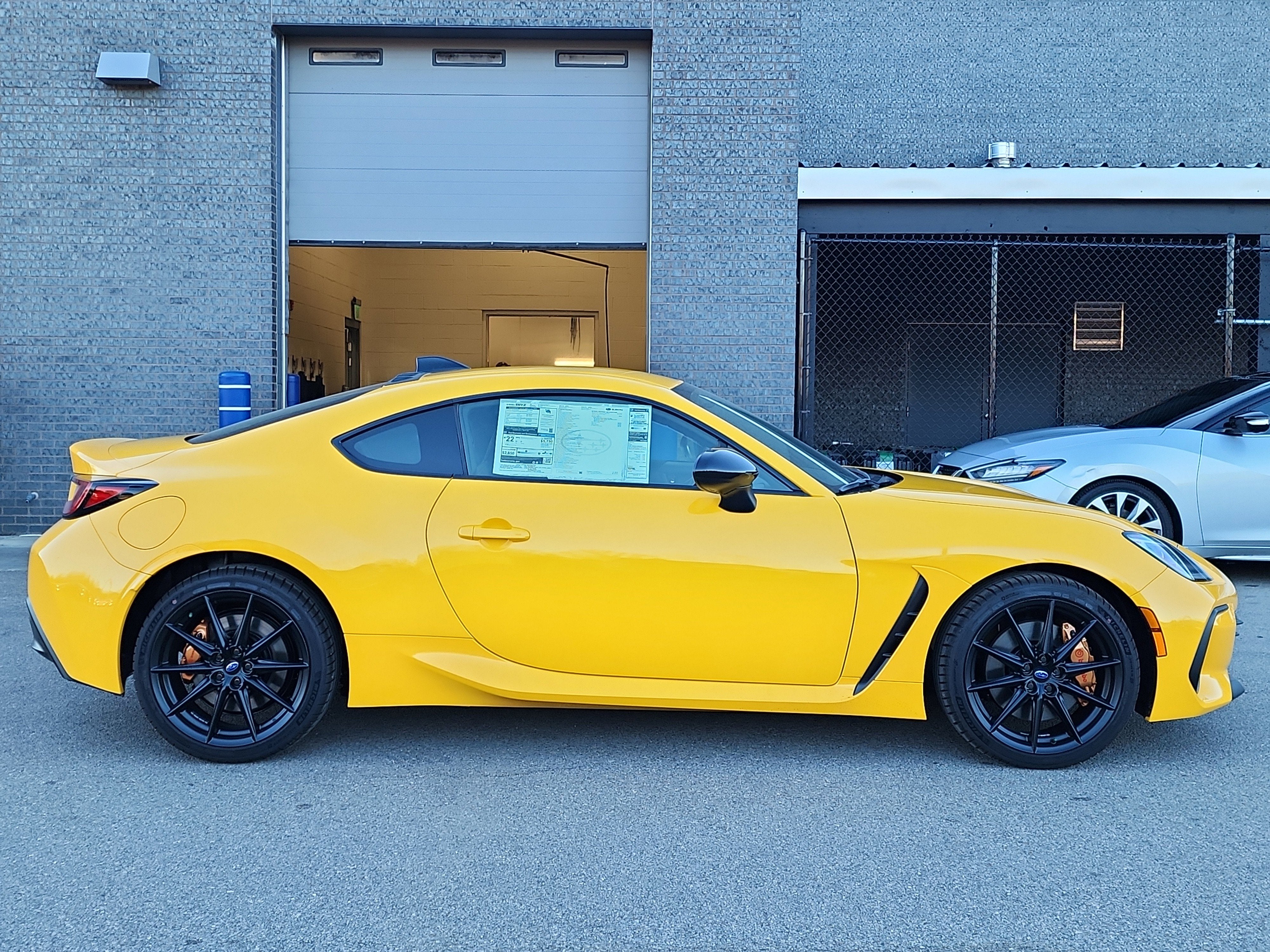 2026 Subaru BRZ Series. Yellow