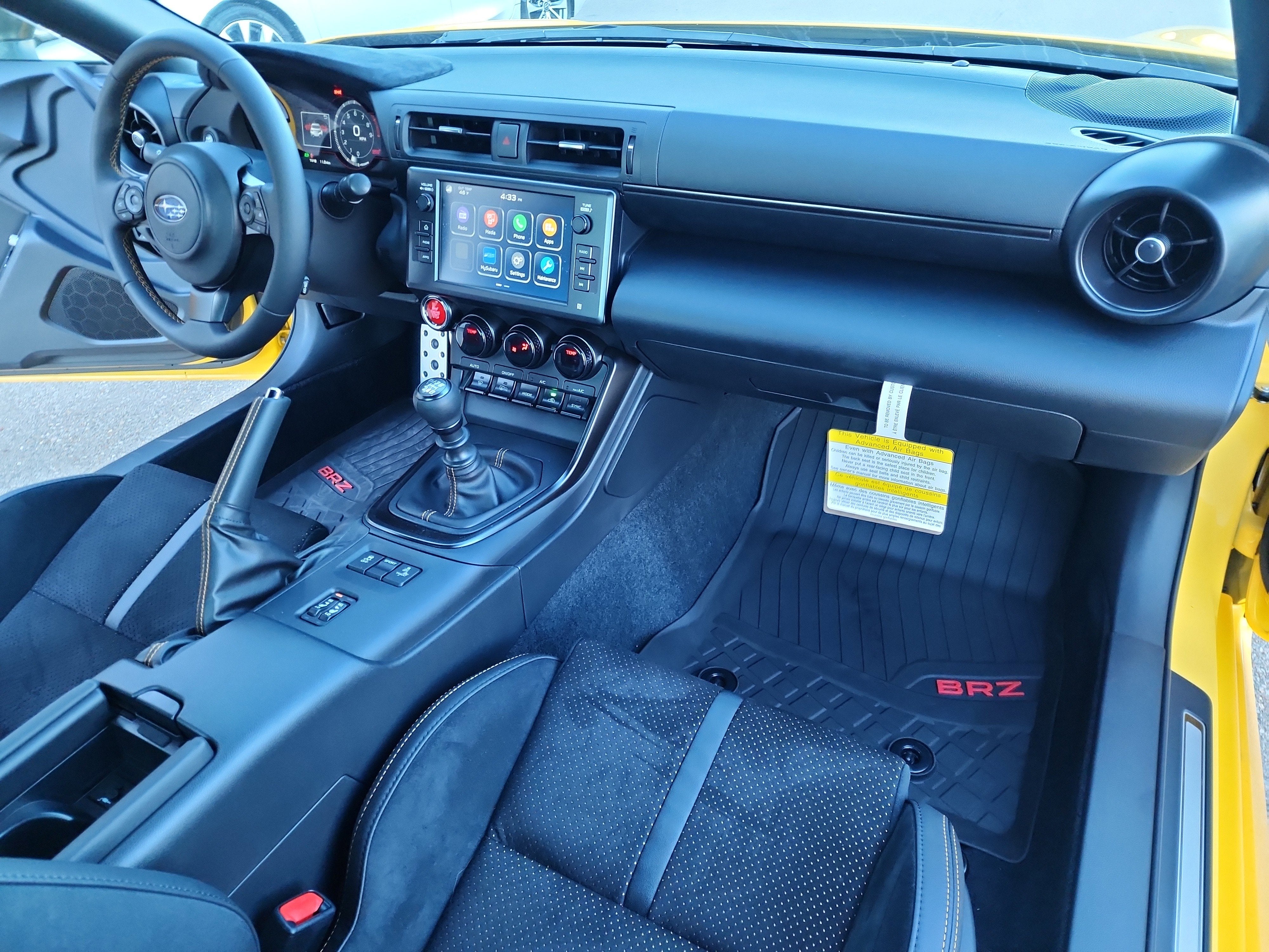 2026 Subaru BRZ Series. Yellow