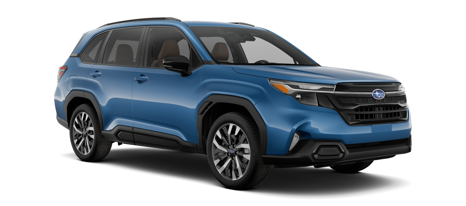 2025 Subaru Forester Touring Shown in Horizon Blue Pearl