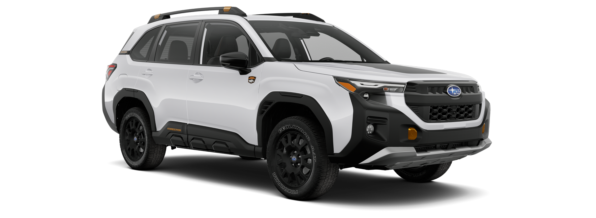 2026 Subaru Forester Wilderness Shown in Crystal White Pearl