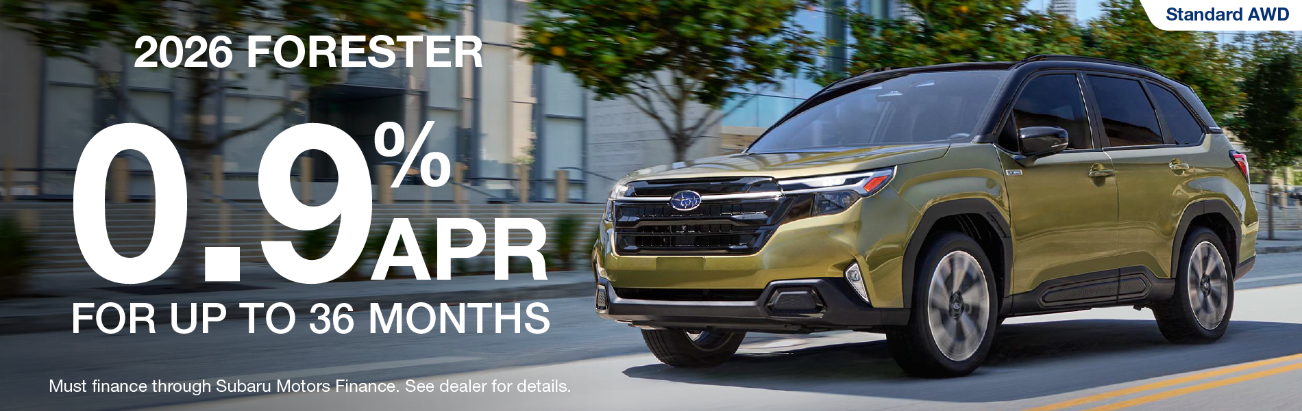 2026 Forester Specials