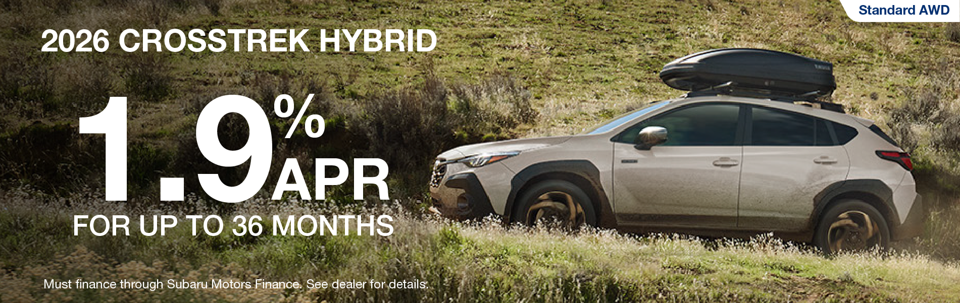 2026 Crosstrek Hybrid Specials