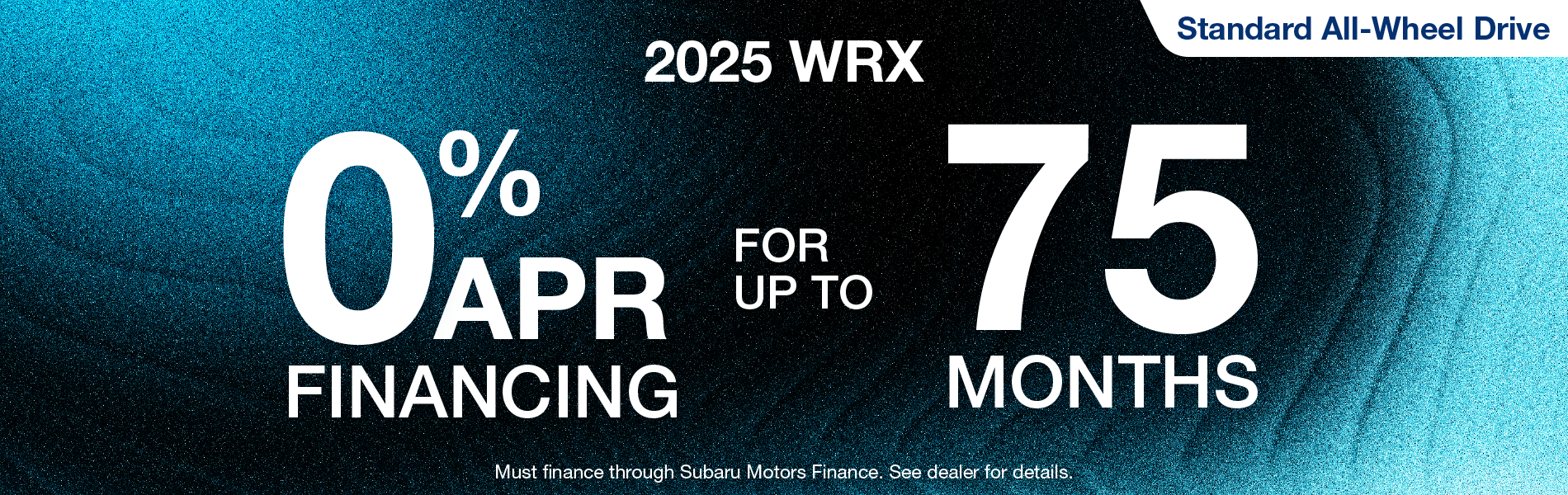 2025 WRX Specials