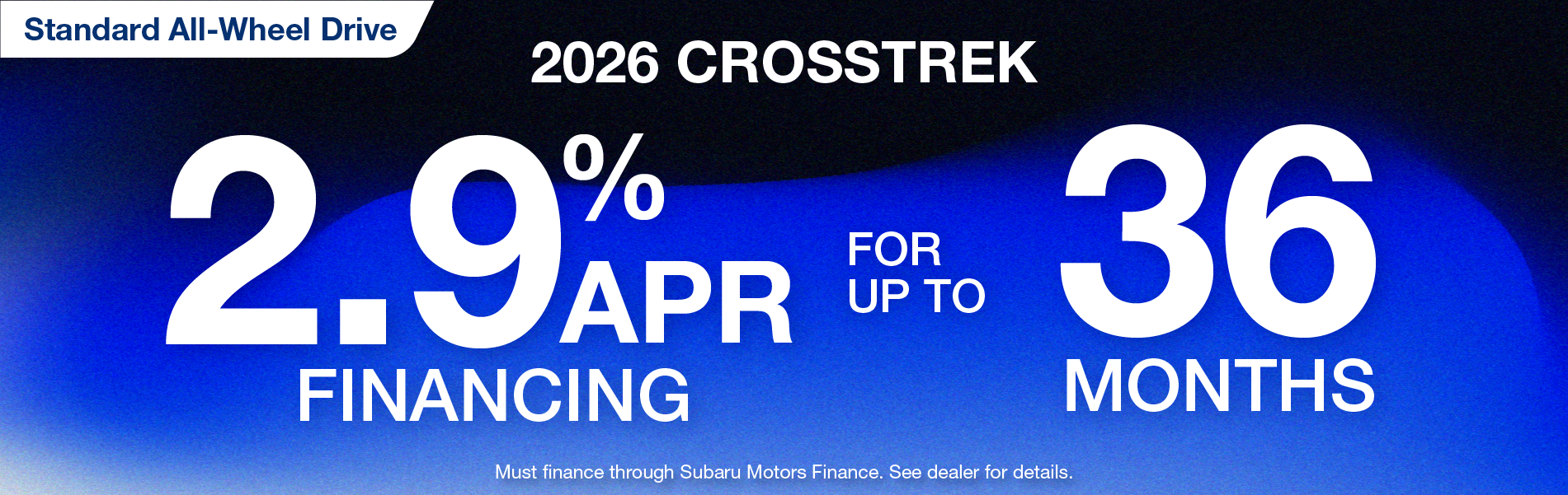 2026 Crosstrek Specials