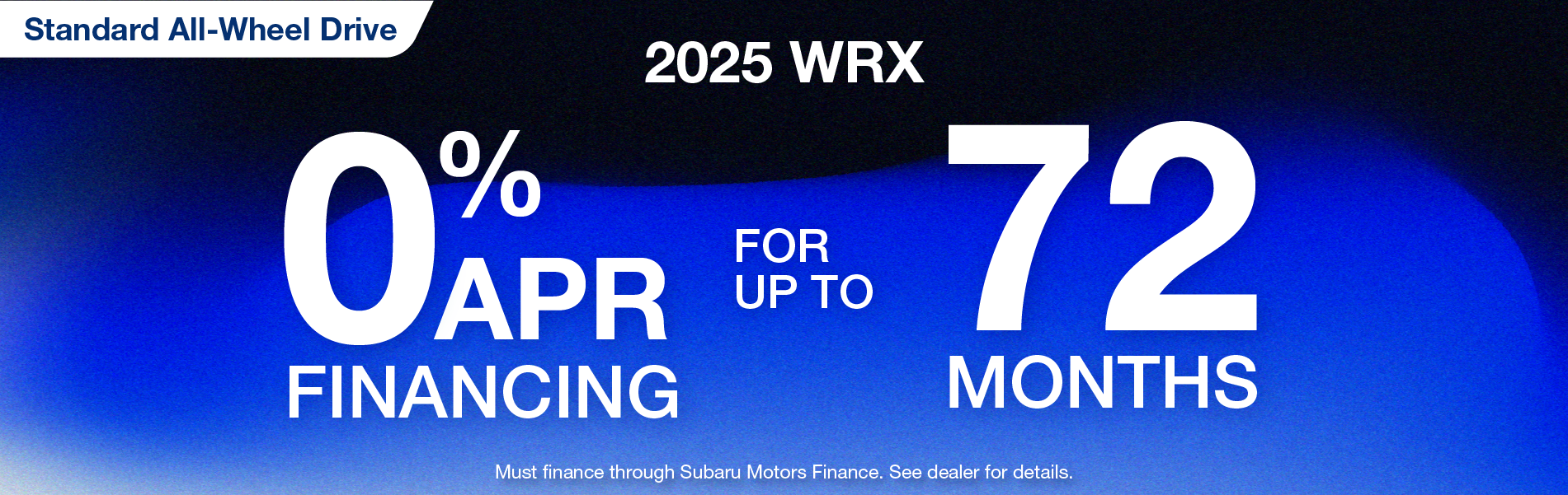 2025 WRX Specials